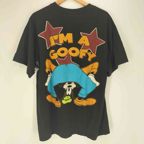 90S USA製 WILD OATSボディ 両面 USキャラクタープリント クルーネック S/S Tシャツ メンズ import:XL