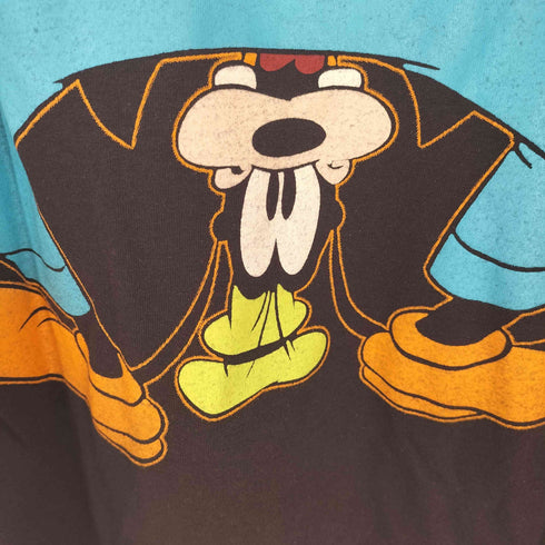 90S USA製 WILD OATSボディ 両面 USキャラクタープリント クルーネック S/S Tシャツ メンズ import:XL
