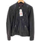 コンファーム CONFIRM フェイクレザー シングル ライダースジャケット メンズ import:M