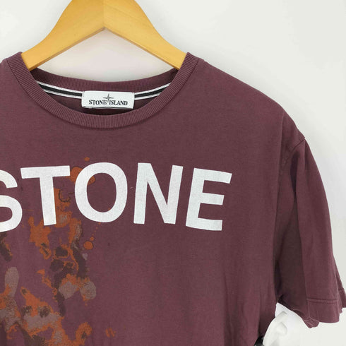 ストーンアイランド STONE ISLAND グラフィックプリント ラウンドネック 半袖Tシャツ メンズ import:L