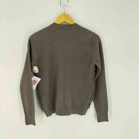 ビームスハート BEAMS HEART フロントレース ニットカーディガン レディース ONE SIZE