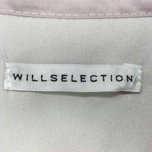 ウィルセレクション WILLSELECTION シアーラッフルボウタイブラウス レディース FREE