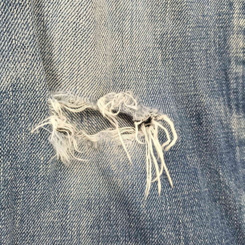ジュンヤワタナベコムデギャルソンデニム JUNYA WATANABE COMME des GARCONS DENIM ボタンフライ ストレート ライト デニム レディース JPN:XS