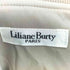 Liliane Burty 袖キルティング 異素材切替 ノーカラー フリースジャケット レディース JPN:L
