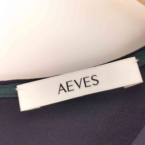 AEVES アエヴェス カットワークチュニックワンピース レディース FREE