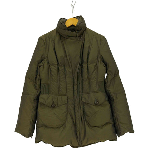 マックスアンドコー MAX&CO. QUILTED COAT 玉蟲 チンストラップ 切替 セミロング ダウンコート レディース 1