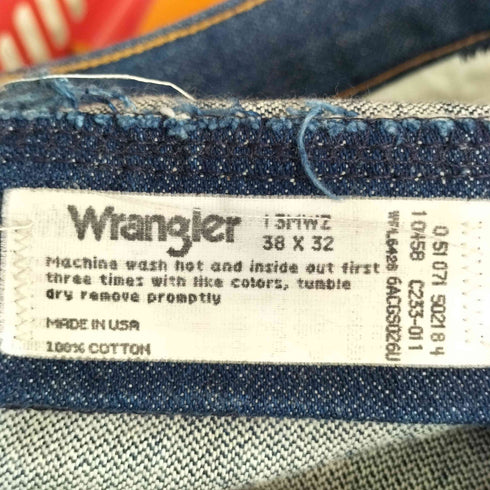 ラングラー Wrangler 90S MADE IN USA 13MWZ カウボーイカットデニムパンツ メンズ 38×32