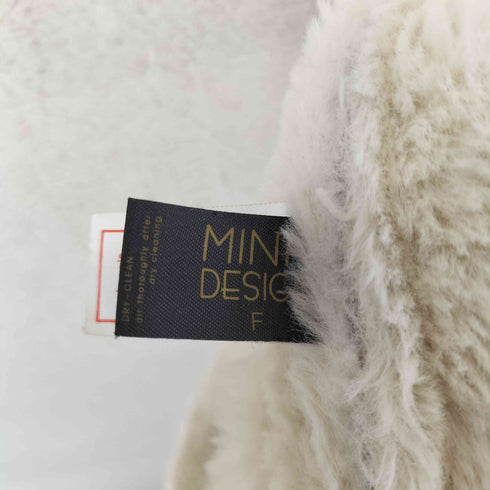 MINK DESIGN ミンクデザイン フェイクムートン コート レディース F