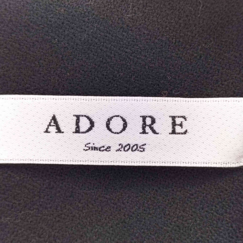 アドーア ADORE フロントツイストワンピース レディース 38