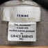 GRACE BARNES カシミヤ混 プードル ニットジャケット レディース