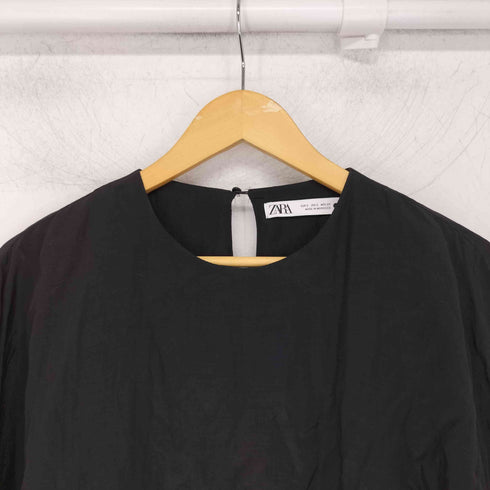 ザラ ZARA カットオフティアードドレス レディース import:S