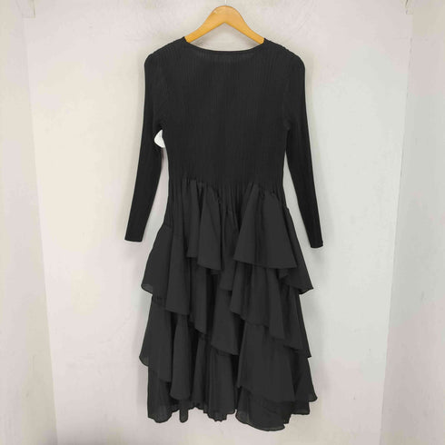 ebo ny フラワー プリーツワンピース レディース M-L