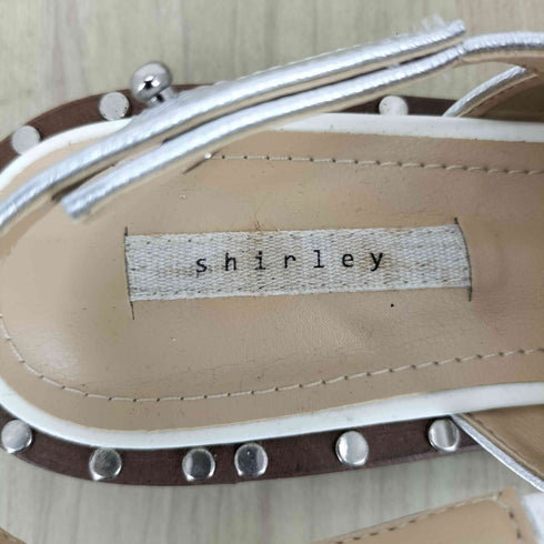 SHIRLEY シャーリー スタッズ バックストラップ ミュール シューズ レディース 24