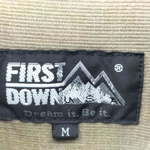 ファーストダウン FIRST DOWN コーデュロイボタンダウンシャツ メンズ import:M