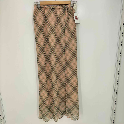 スライ SLY 26ss SHEER CHECK スカート レディース JPN:2
