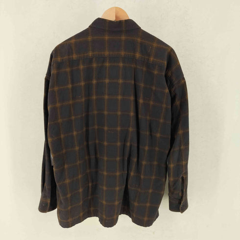 エビセンスケートボーズ Evisen skateboards 18AW STRANGER SHIRT コットンネルチェックシャツ メンズ M