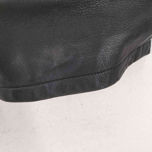 VARIO MAX ヴァリオマックス lamb leather ラムレザー 羊革 スタンドカラー カーコート メンズ LL