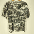クッシュマン CUSHMAN UNIONMADE MOTERCYCLE フルプリント Tシャツ メンズ import:L