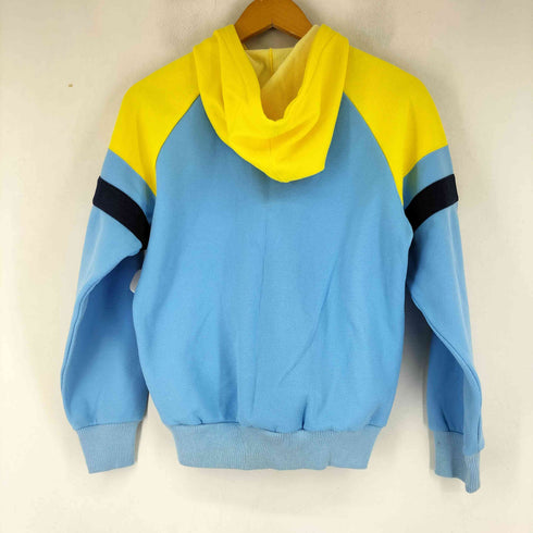 アディダス adidas 70-80s デサント社 ハーフジップ パーカー レディース 160