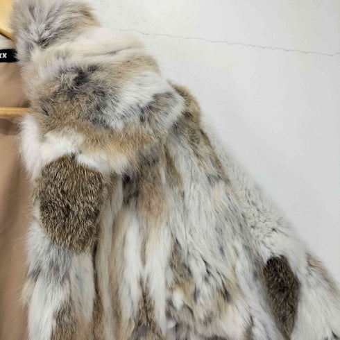 CHU XXX チュウ rabbit fur ラビットファー フック ファージャケット レディース M