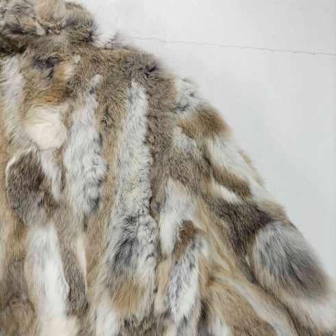 CHU XXX チュウ rabbit fur ラビットファー フック ファージャケット レディース M