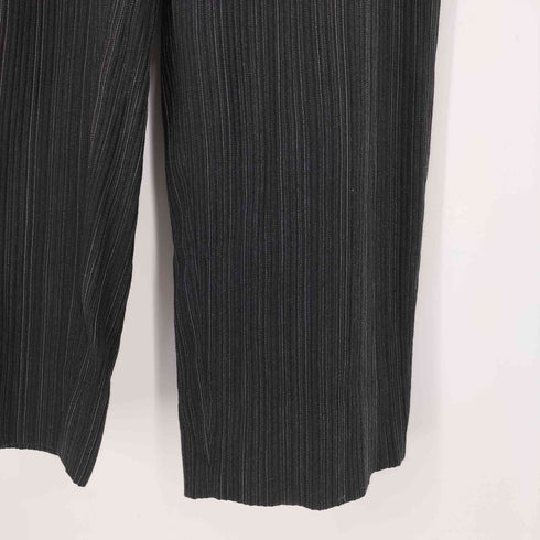 コムデギャルソンオム COMME des GARCONS HOMME 90-00s 金文字タグ ボタンフライ ウールプリーツ2タックスラックス メンズ JPN:S