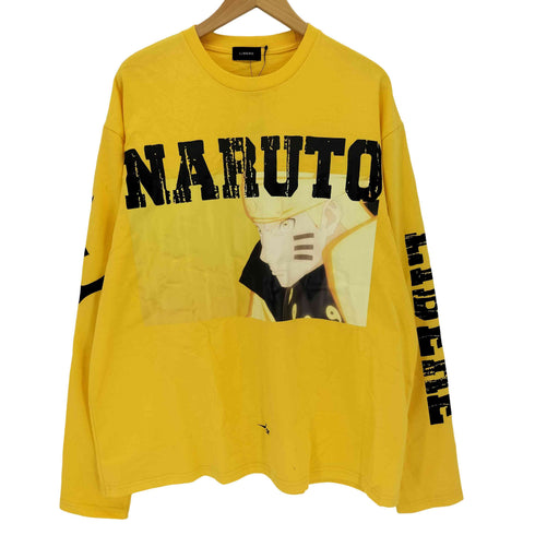 リベーレ LIBERE LONG SLEEVE T-SHIRTS アニメプリント クルーネックTシャツ メンズ 1