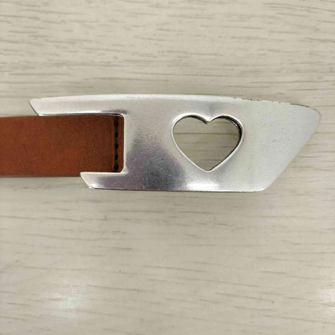ディーゼル DIESEL D HEART BUCKLE BELT Dハートバックルベルト レディース 80/32