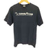 90~00S 2枚タグ USA製 anvilボディ ウィングフット GOOD YEAR 両面プリント 半袖Tシャツ ナス紺 フェード メンズ import:M
