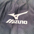 ミズノ MIZUNO 中綿 ロゴプリント ジップアップ フーデッド ベンチコート メンズ FREE