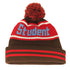 スチューデントアパシー Student Apathy Knit cap ボンボンニットビーニー レディース