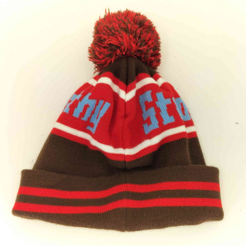 スチューデントアパシー Student Apathy Knit cap ボンボンニットビーニー レディース