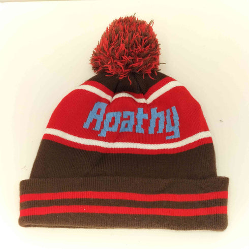 スチューデントアパシー Student Apathy Knit cap ボンボンニットビーニー レディース