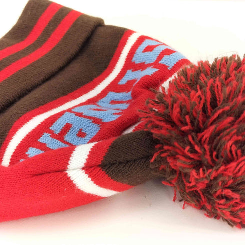 スチューデントアパシー Student Apathy Knit cap ボンボンニットビーニー レディース