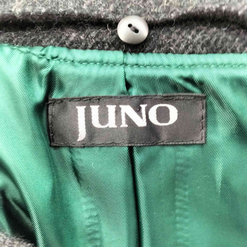 JUNO アンゴラ混 2WAY フーデットコート レディース JPN:38