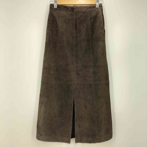 エディーバウアー Eddie Bauer SEATTLE SUEDE ピッグ スエード レザー スカート レディース 2