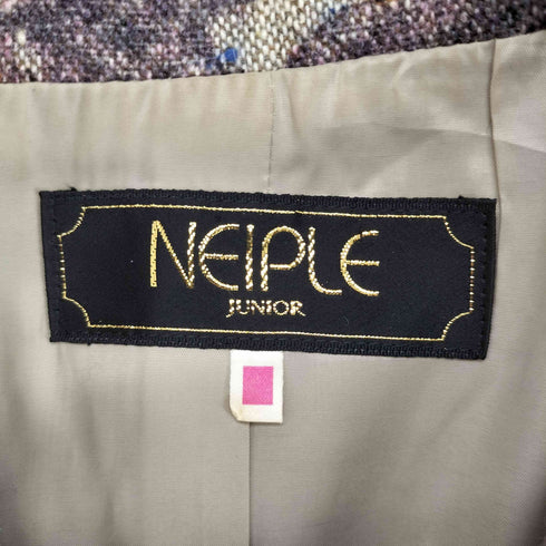 NEIPLE JUNIOR ネイプルジュニア ウール 花柄 ジャケット レディース