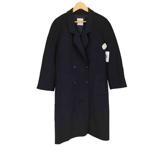 LAUREN HUTTON ローレン ハットン cashmere カシミヤ混 ダブル ロングコート レディース 9