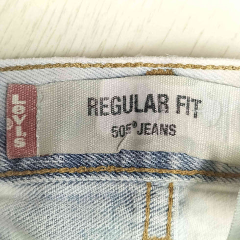 リーバイス Levis 505 REGULAR FIT レギュラーフィット ジーンズ アイスブルー メンズ W38 L30