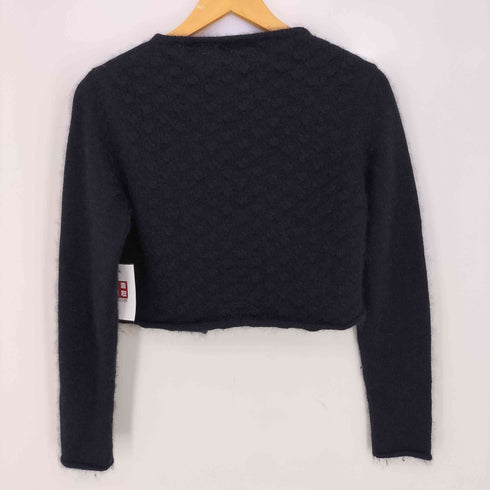 マックスマーラステュディオ MAX MARA STUDIO アンゴラ ウール混 ポコポコ シャギー ワンボタン カーディガン レディース import:S