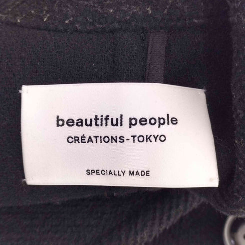 ビューティフルピープル beautiful people ダブルブレスト Pコート レディース 34