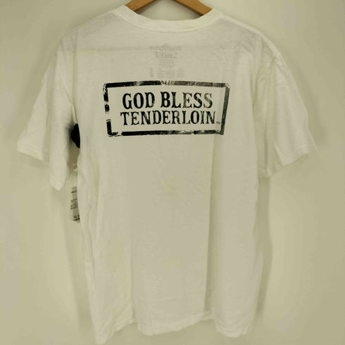 テンダーロイン TENDERLOIN 08ss GOD BLESS ボックスロゴプリント 半袖Tシャツ メンズ JPN:M