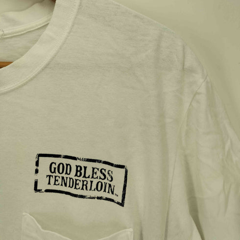 テンダーロイン TENDERLOIN 08ss GOD BLESS ボックスロゴプリント 半袖Tシャツ メンズ JPN:M