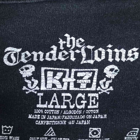 テンダーロイン TENDERLOIN 08ss GOD BLESS ボックスロゴプリント 半袖Tシャツ メンズ JPN:M