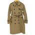 アクアスキュータム AQUASCUTUM ウールチェックライナー付 トレンチコート レディース US:4