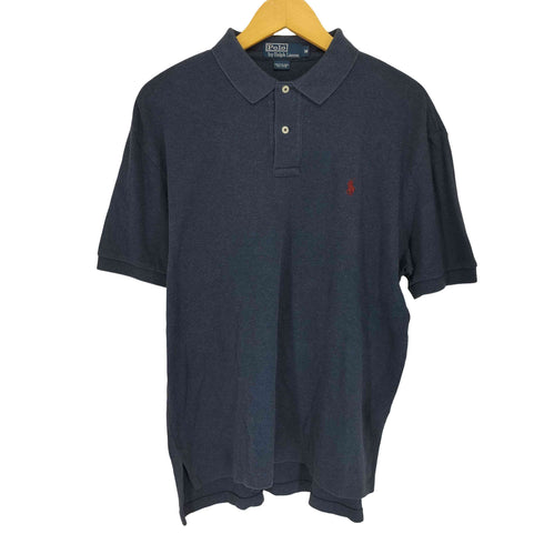 ポロバイラルフローレン Polo by RALPH LAUREN ポニー刺繍 半袖 ポロシャツ メンズ M