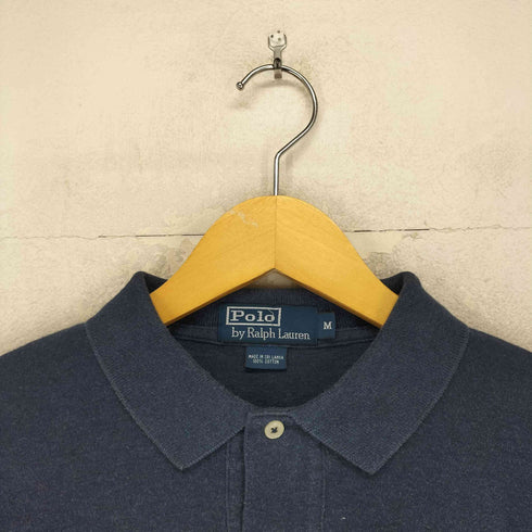 ポロバイラルフローレン Polo by RALPH LAUREN ポニー刺繍 半袖 ポロシャツ メンズ M