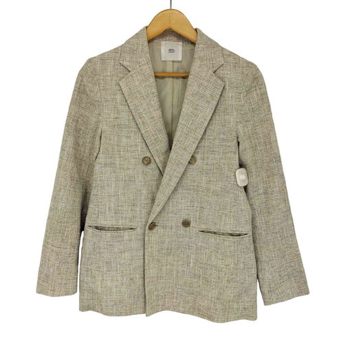 イエナラブークル IENA LA BOUCLE ウールマット ダブルボタンジャケット レディース JPN:36