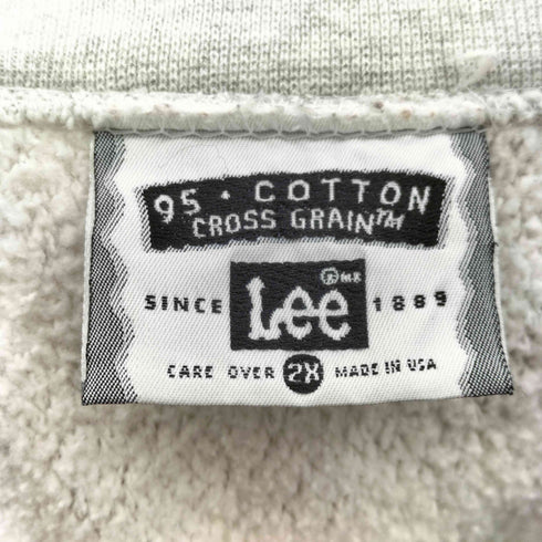 リー Lee 90S MADE IN USA 95 COTTON CROSS GRAIN プリントスウェット メンズ JPN:XXL