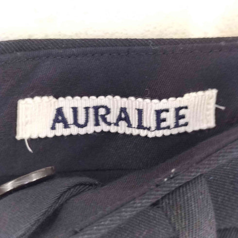 オーラリー AURALEE LIGHT WOOL MAX GABARDINE SLACKS ライト ウール マックス ギャバジン スラックス レディース 1